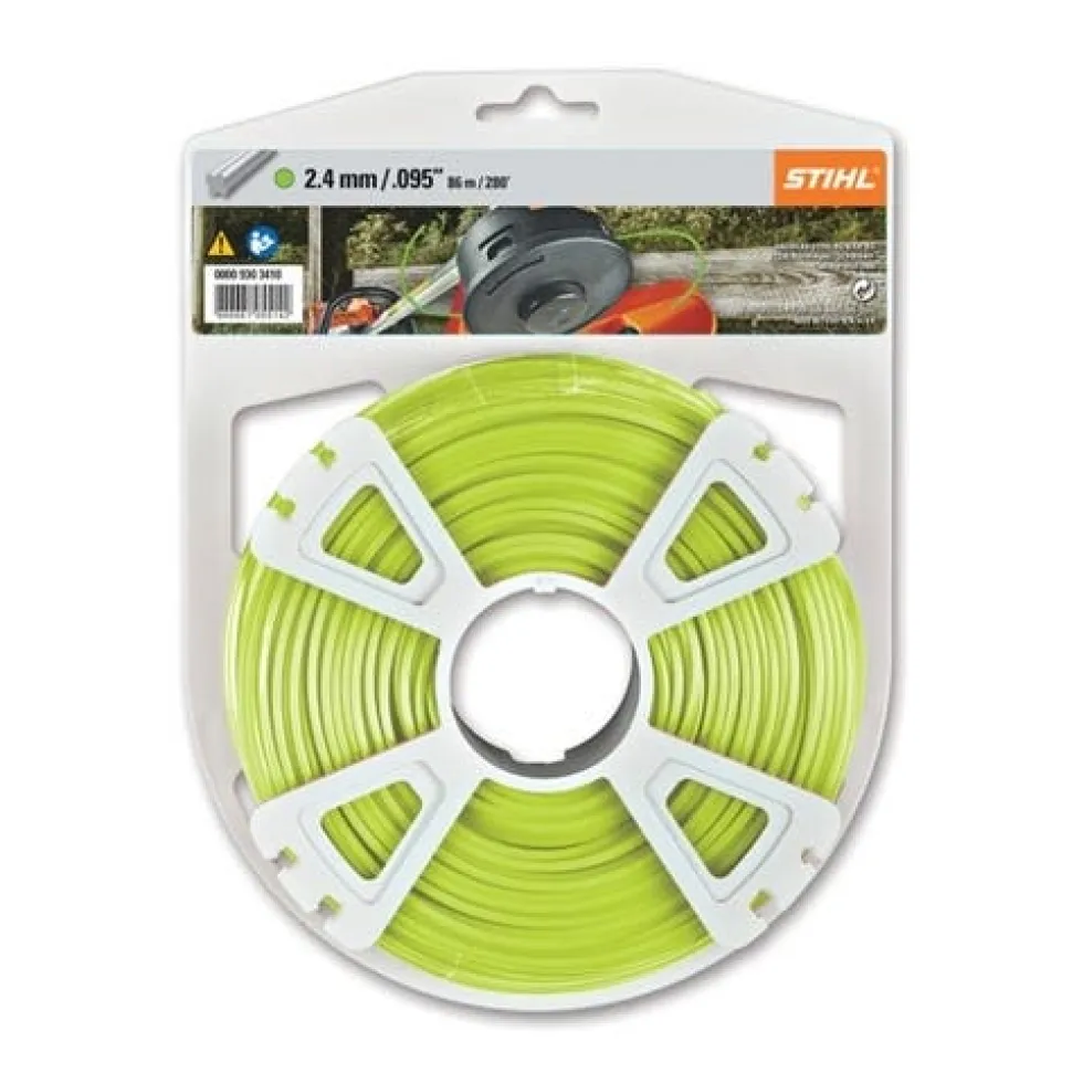 STIHL .095" x 280' X-Line Green Trimmer Line 0000 930 3410