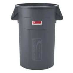 Suncast Commercial 44 Gallon Injection Molded Utility Trash Can TCU44