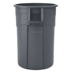 Suncast Commercial 44 Gallon Injection Molded Utility Trash Can TCU44