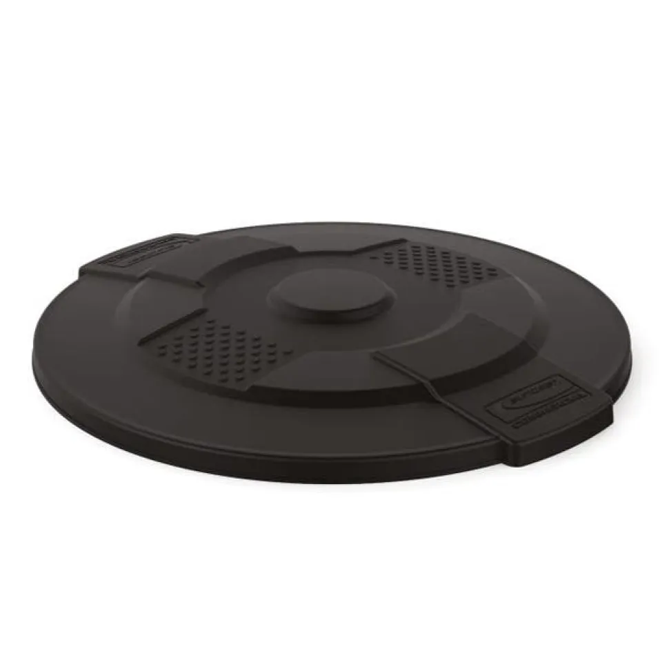 Suncast Commercial 44 Gallon Resin Utility Trash Can Lid TCU44GLIDD