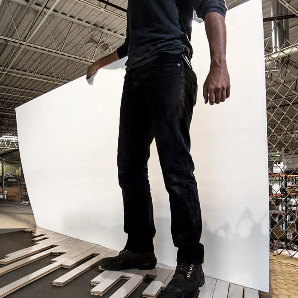 Surface Shields 48" x 96" Plasti Shield Reusable Floor & Wall Protection (Pallet of 275) PLS4896W4