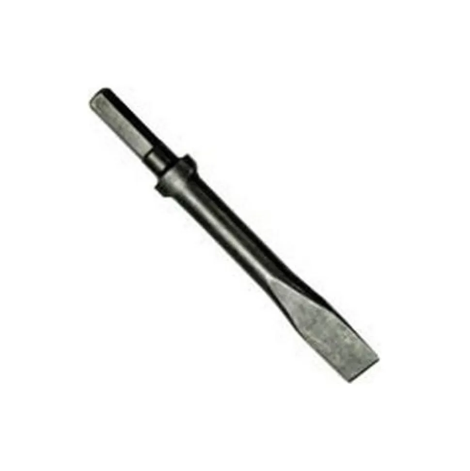 Tamco 13/16" x 12" .680" Round Shank Oval Retainer Chipping Hammer Chisel 1401-012