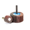 United Abrasives Sait 2A Aluminum Oxide Flap Wheel 2" x 1" x 1/4" Spindle, 80 Grit, 10-Pack 70051