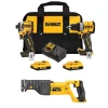 20V MAX XR DD & ATOMIC Impact Combo Kit w/ 20V MAX Cordless Reciprocating Saw