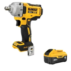 20V MAX XR 1/2" Mid-Range Impact Wrench w/ Detent Pin Anvil w/ 20V MAX* 6Ah Battery