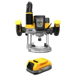 20V MAX* XR 2-1/4 Peak HP Plunge Router w/ 20V POWERSTACK 5.0ah Battery Bundle