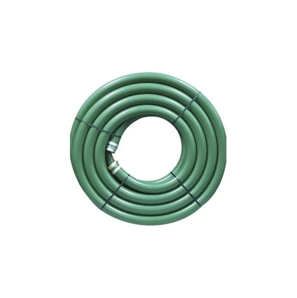 Water 3" x 20' PVC Suction Hose with NPT Fitting H3-20-SUC