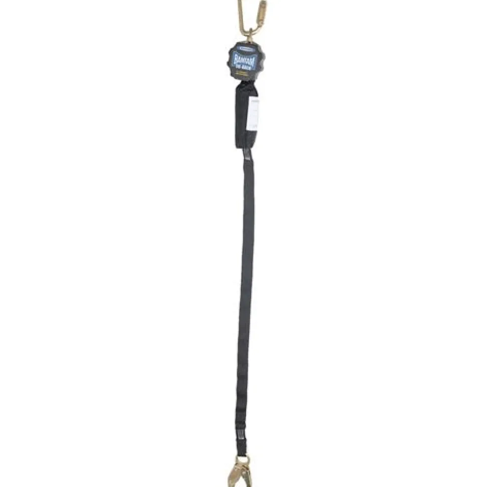 Werner Bantam 9' Web Self-Retracting Lifeline Tie-back - High Impact Nylon Housing w/ Tie-back Snap Hook R430006TB