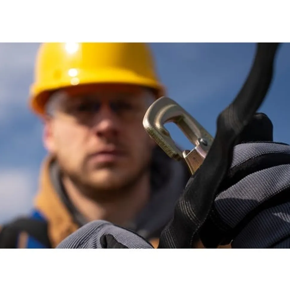 Werner Bantam 9' Web Self-Retracting Lifeline Tie-back - High Impact Nylon Housing w/ Tie-back Snap Hook R430006TB