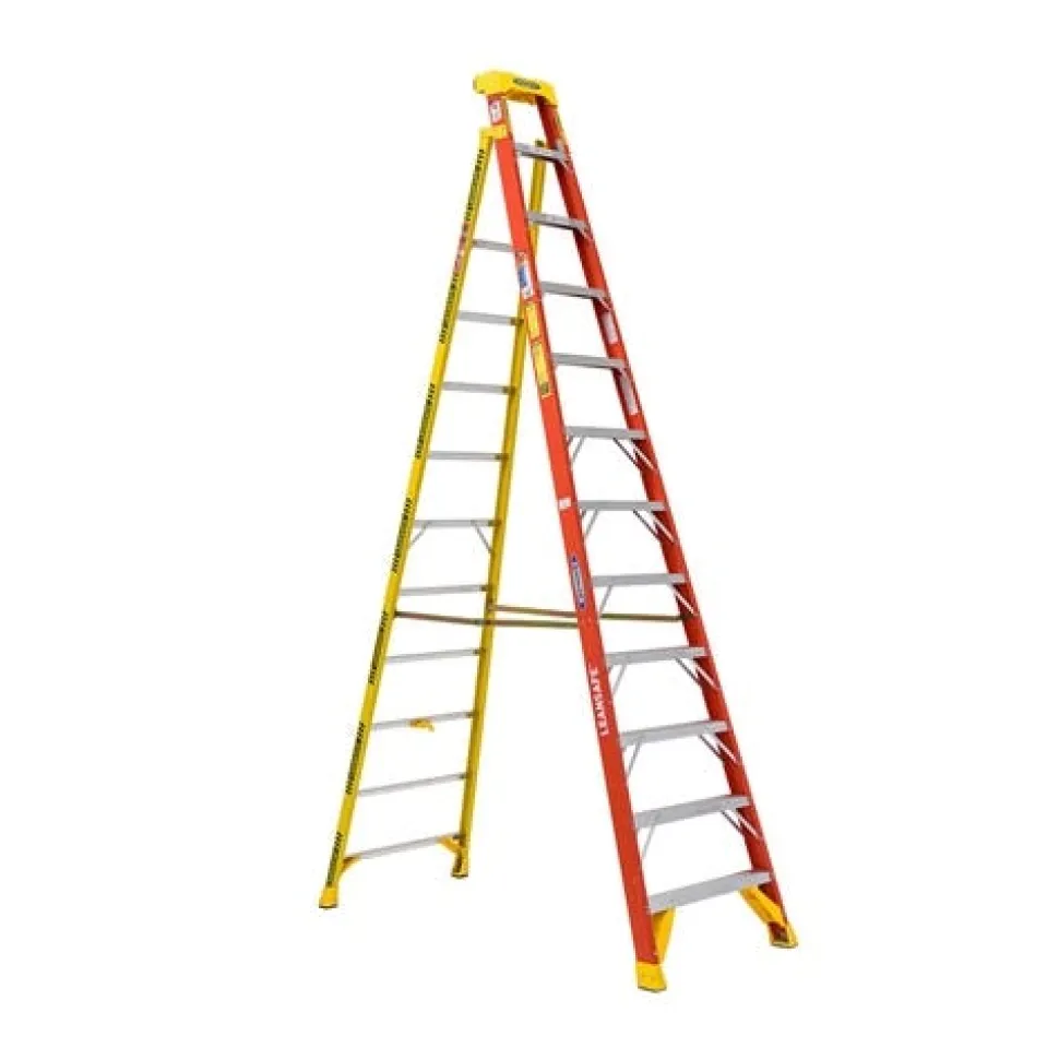 Werner 12' LeanSafe Type IA Fiberglass Leaning Ladder L6212