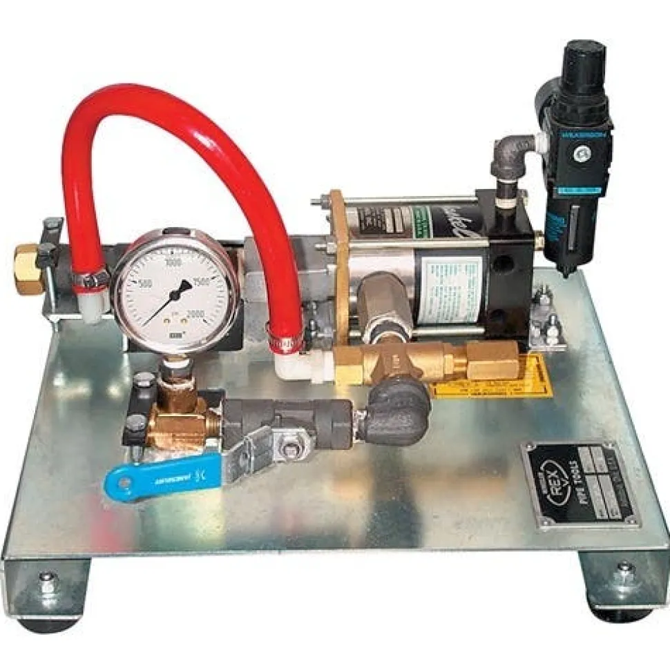 Wheeler-Rex Pnuematic Hydrostatic Test Pump 1500 PSI 032150