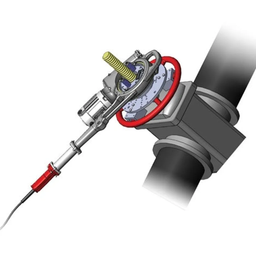 Wheeler-Rex Power Drive Valve Exerciser w/ counter clutch and hand wheel adapter 681155