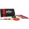 Wiha 11 Piece Insulated Torquevario-S (10-50 in/lbs) and Slimline Blade Set 28789