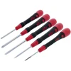 Wiha 5 Piece PicoFinish Slotted and Phillips Precision Screwdriver Set 26195