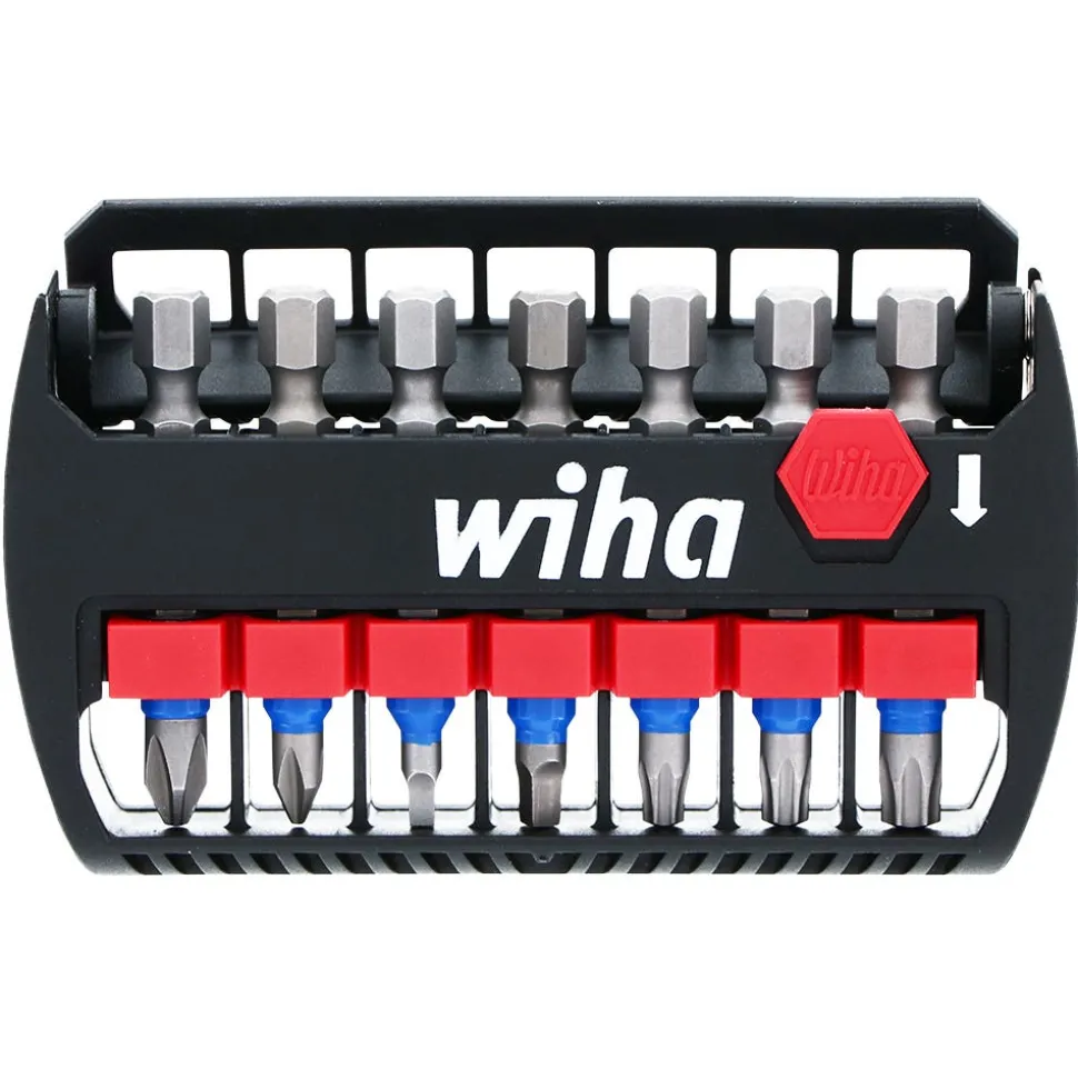 Wiha 7 Piece TerminatorBlue Impact Bit Set - 2 Inch Bits 70298
