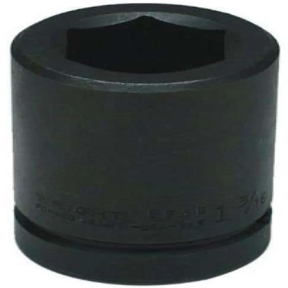 Wright 1-1/2" 6 Pt. Standard Impact Socket 41mm 848-41MM